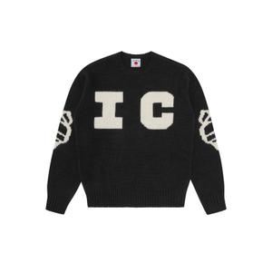 Maglione a girocollo Icecream Knitted Dog