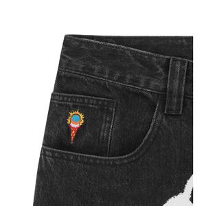 Jeans Icecream Spray Paint Dog Double Scoop image-2