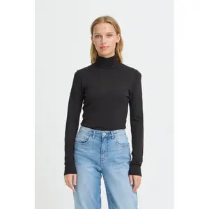 Damski sweter z golfem Ichi Mafa image-1