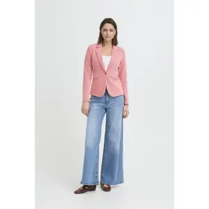 Blazer de piqué para mujer Ichi Ihkate image-1