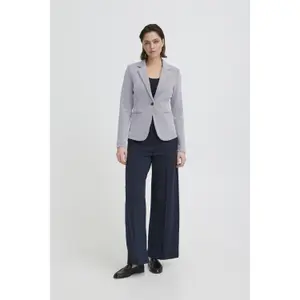Blazer de piqué para mujer Ichi Ihkate image-3