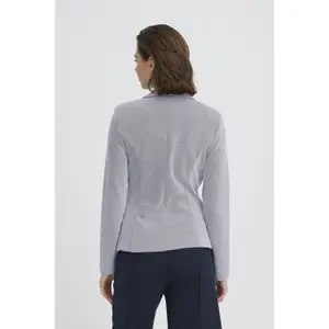 Blazer de piqué para mujer Ichi Ihkate image-5