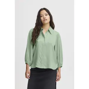 Women's long sleeve shirt Ichi Colorada image-1