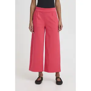 Women's wide-leg trousers Ichi Kate SUS image-1