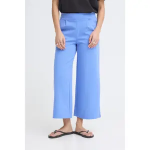Women's wide-leg trousers Ichi Kate SUS image-5