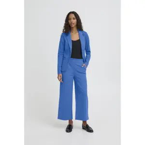 Women's wide-leg trousers Ichi Kate SUS image-5