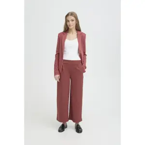 Women's wide-leg trousers Ichi Kate SUS image-3