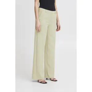 Pantalón ancho mujer Ichi Lexi image-6