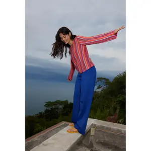 Women's wide-leg trousers Ichi Kate SUS 2 image-3