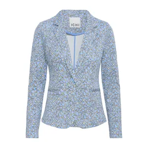 Women's printed blazer Ichi Kate 14 image-0