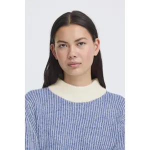 Striped long-sleeve jumper women Ichi Kamara 4 image-6