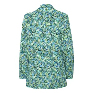 Oversized printed women's blazer Ichi Kate image-3
