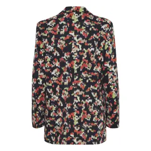 Women's oversized printed blazer Ichi Ihkate image-3