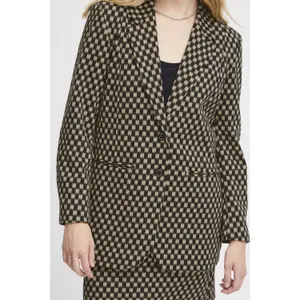 Women's oversized printed blazer Ichi Ihkate image-6