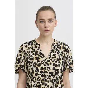 Women's printed dress Ichi IHMarrakech Dr15 image-5