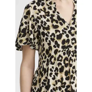Women's printed dress Ichi IHMarrakech Dr15 image-6