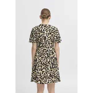Women's printed dress Ichi IHMarrakech Dr15 image-4