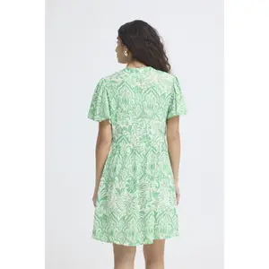 Women's printed dress Ichi IHMarrakech Dr15 image-4