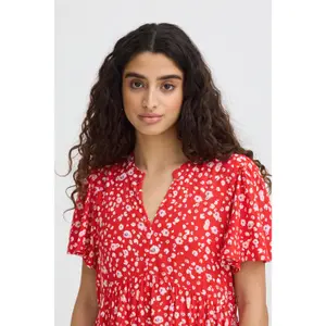 Women's printed dress Ichi IHMarrakech Dr15 image-6