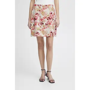 Women's printed skirt Ichi Kate 12 image-1
