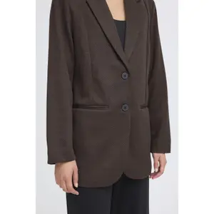 Blazer jacquard donna Ichi Ihkate image-6