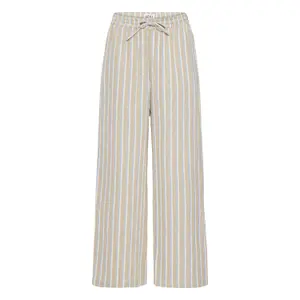Pantalon femme Ichi IAFoxa Striped Beach Pt image-0