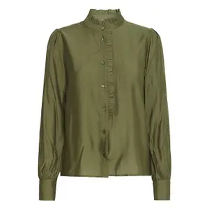 Damenbluse aus Viskose und Polyester Ichi Karlani image-0