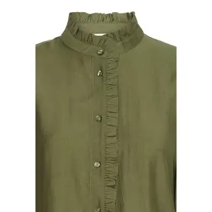 Damenbluse aus Viskose und Polyester Ichi Karlani image-2