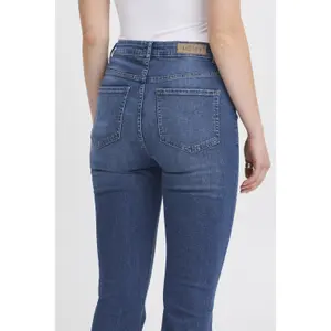 High-waisted flare jeans for women Ichi IHTwiggy image-6