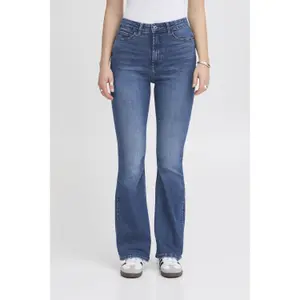 High-waisted flare jeans for women Ichi IHTwiggy image-2
