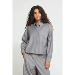 Camisa de manga comprida feminina Ichi Trine image-6