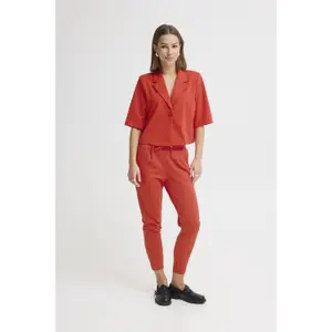 Women's crop blazer Ichi Kate SUS image-1