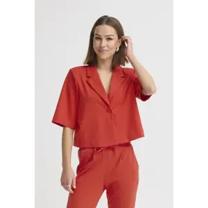 Women's crop blazer Ichi Kate SUS image-2
