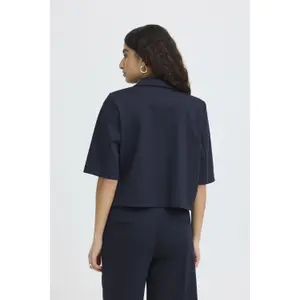 Women's crop blazer Ichi Kate SUS image-4
