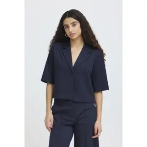 Women's crop blazer Ichi Kate SUS image-2