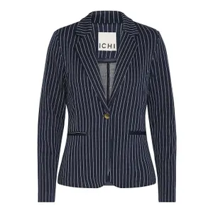 Blazer til kvinder Ichi Kate Pinstriped image-0