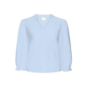 20123700-144115-damenbluse-3-4-armel-ichi-wilma-blau-kaschmir