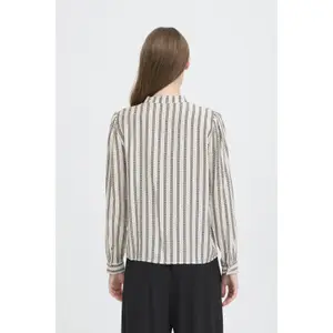 Women's long sleeve shirt Ichi Fabian image-4