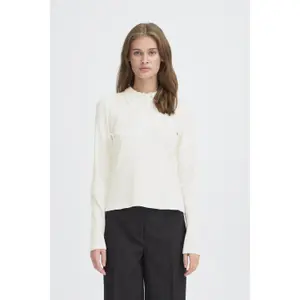 Women's long-sleeved polo shirt Ichi Pacific image-1