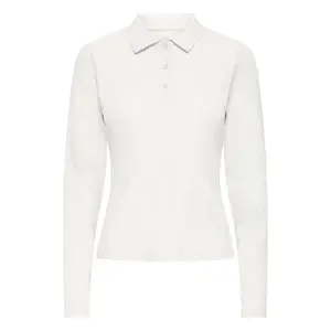 Women's long-sleeved polo shirt Ichi Pacific image-0