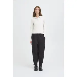 Women's long-sleeved polo shirt Ichi Pacific image-2