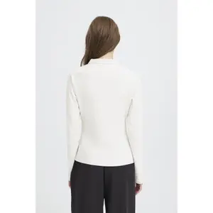 Women's long-sleeved polo shirt Ichi Pacific image-4