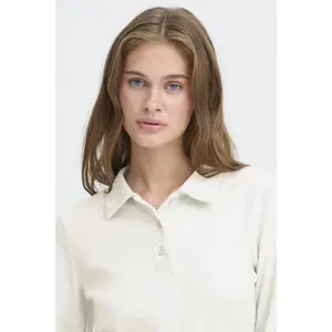 Women's long-sleeved polo shirt Ichi Pacific image-5