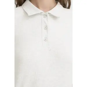 Women's long-sleeved polo shirt Ichi Pacific image-6