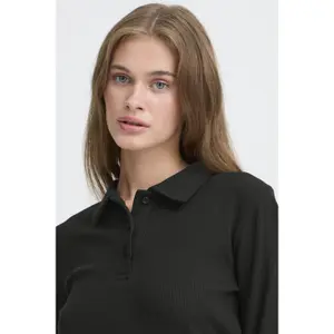 Women's long-sleeved polo shirt Ichi Pacific image-5