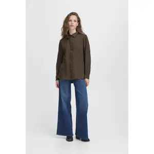 Women's long sleeve shirt Ichi Kirse image-2