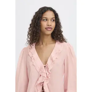 Long sleeve blouse for women Ichi Xmille image-5