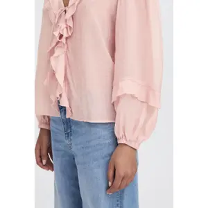 Long sleeve blouse for women Ichi Xmille image-6