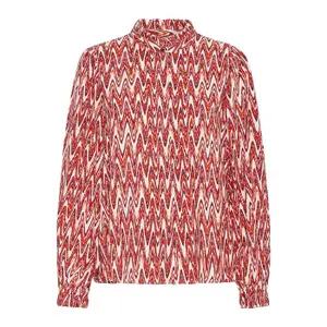 Långärmad blus för kvinnor Ichi Lueca image-0