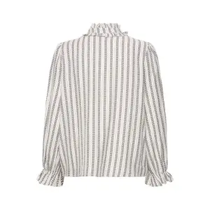 Long sleeve blouse for women Ichi Flonizo image-1